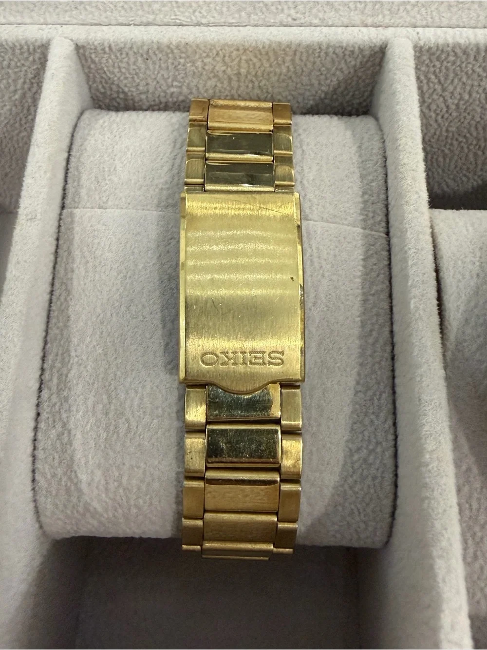 Seiko gold tone